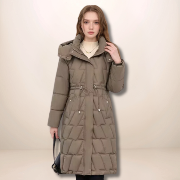 JULIA® | Long Quilted Jacket