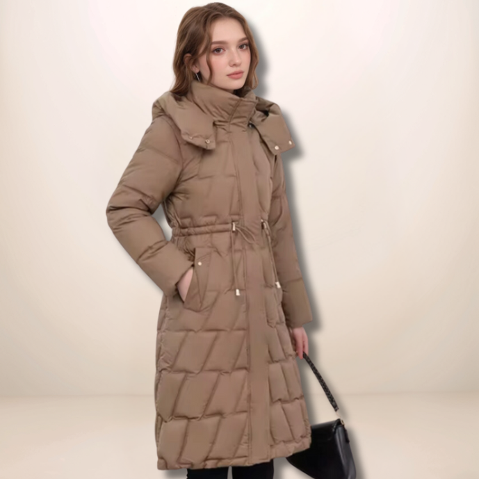 JULIA® | Long Quilted Jacket