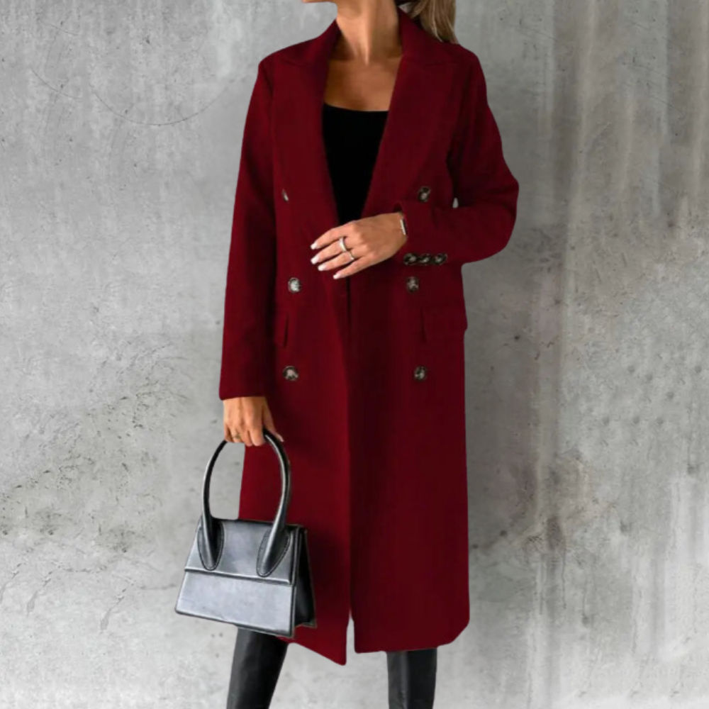 SELENE® | Chic Wool Trench Coat