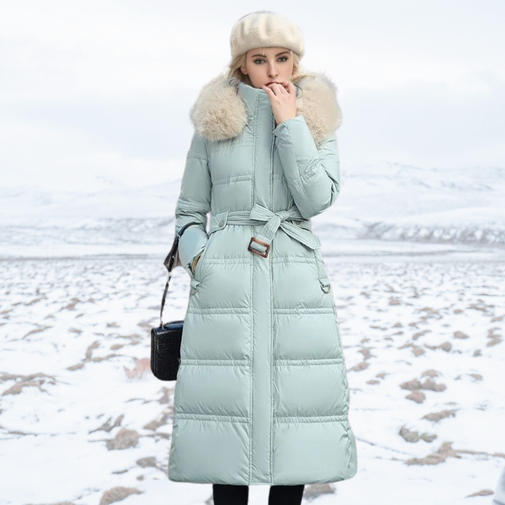 Hespina | Luxurious Winter Parka With Fur Hood