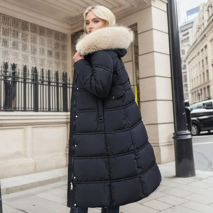 Hespina | Luxurious Winter Parka With Fur Hood