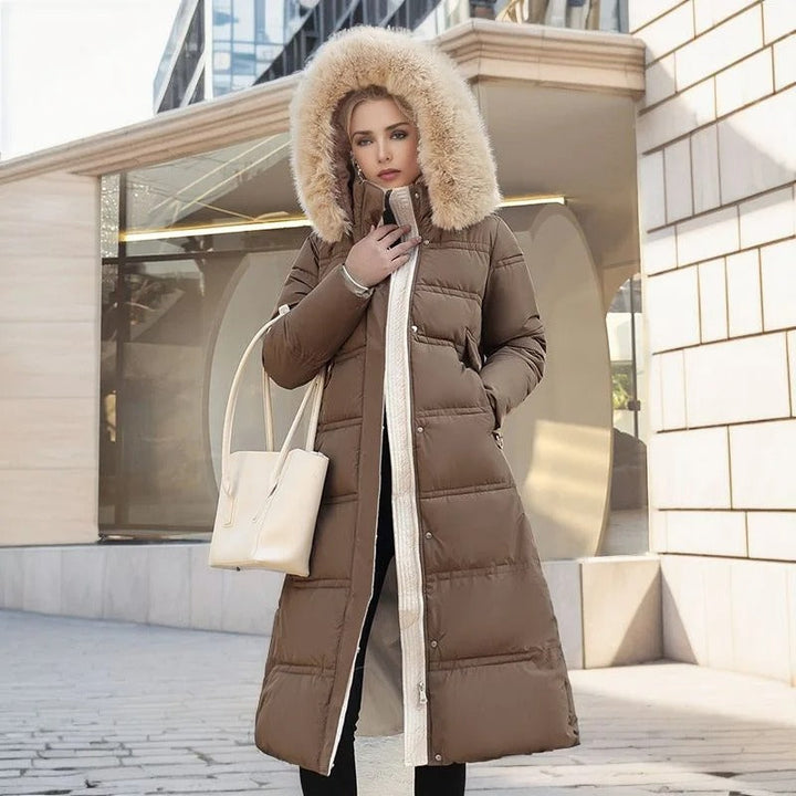 Hespina | Luxurious Winter Parka With Fur Hood