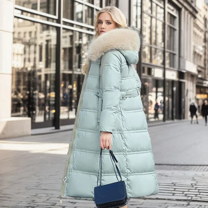 Hespina | Luxurious Winter Parka With Fur Hood