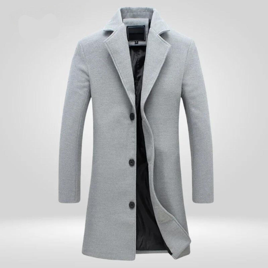 MATH® | Wool Buttoned Coat