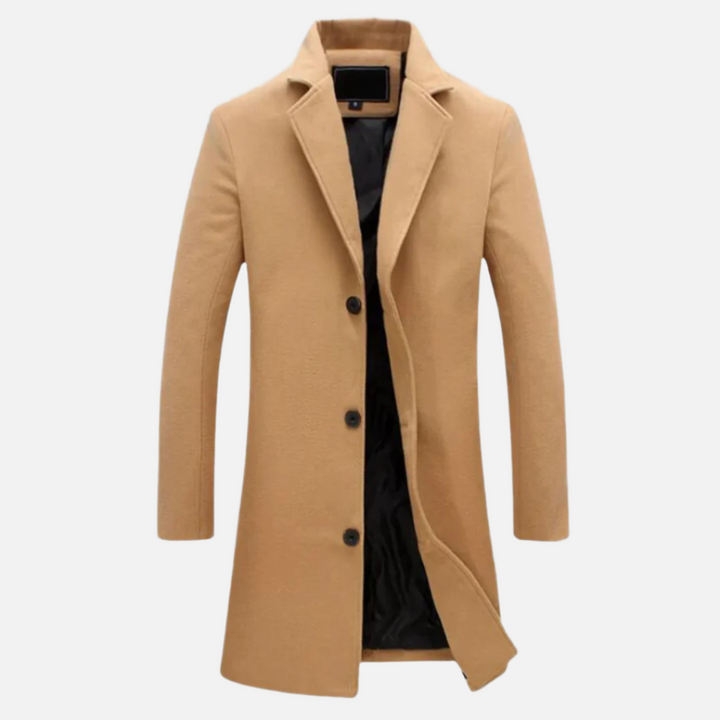 MATH® | Wool Buttoned Coat