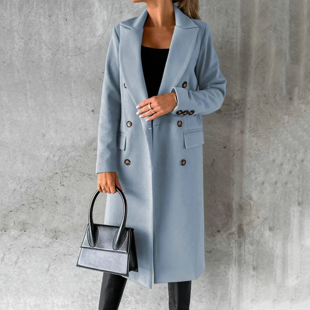 SELENE® | Chic Wool Trench Coat